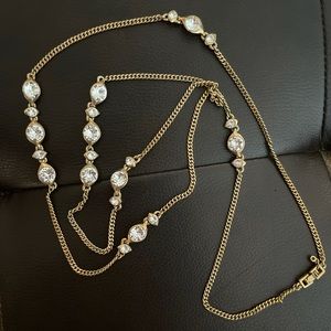 Givenchy Gold Chain Link Necklace